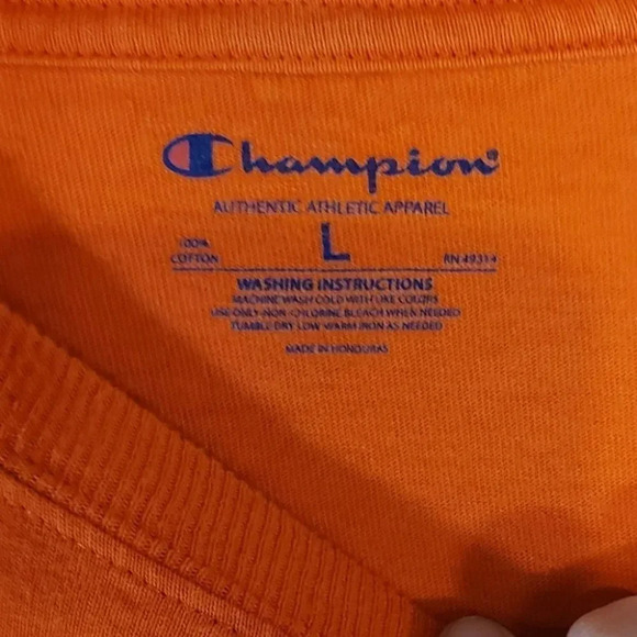 Syracuse Orange Champion L orange T-shirt - Picture 3 of 4